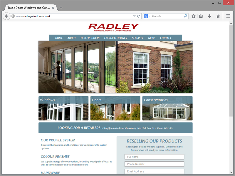 Radley Website Design