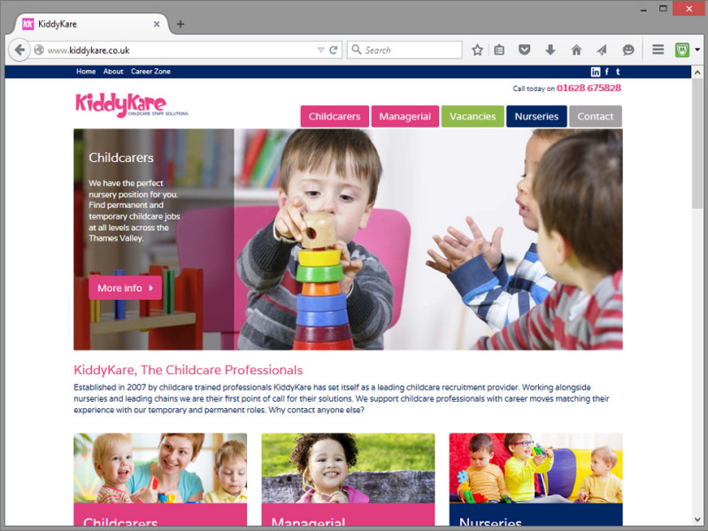 Kiddykare website