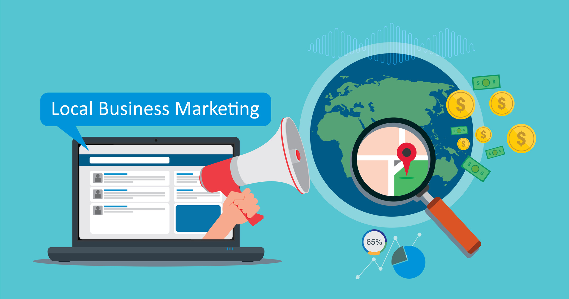 Reach local UK business with digital marketing