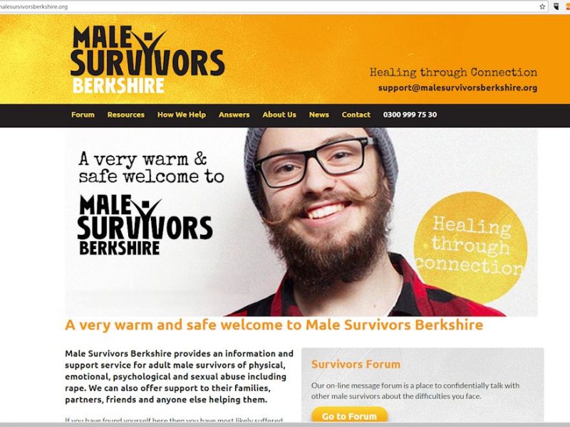 Male Survivors Berkshire Website